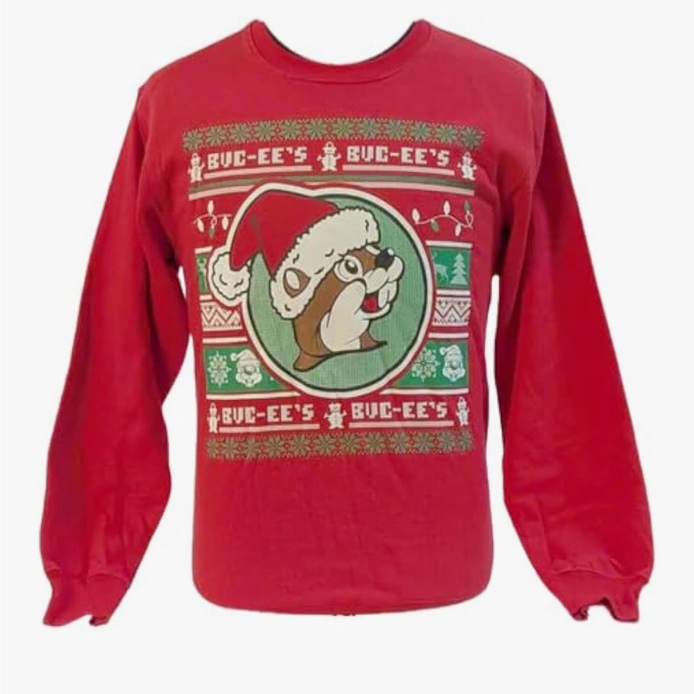 Red Buc-ee's 2025 Holiday Sweater